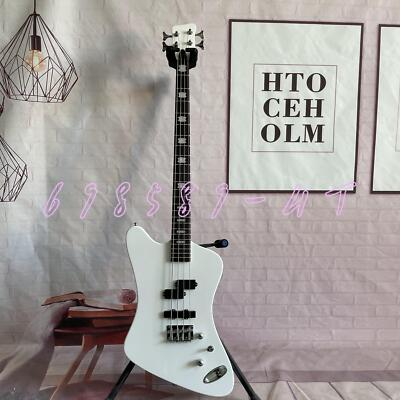 #ad #ad Spector Euro X Gloss Electric Bass White Firebird Rosewood Fretboard 4 Strings $305.00