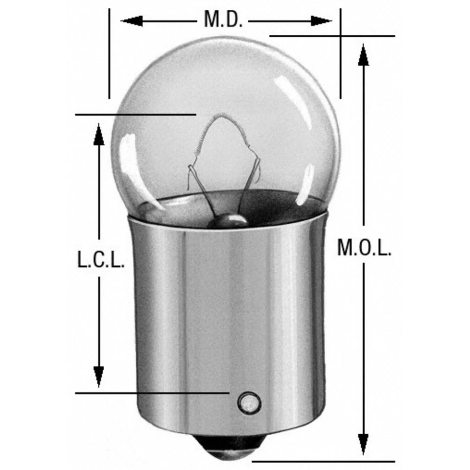 Bombilla de cortesía compatible con Renault Alliance Encore Alliance 1983-1987, Encore WAGN Foto 2 de 4