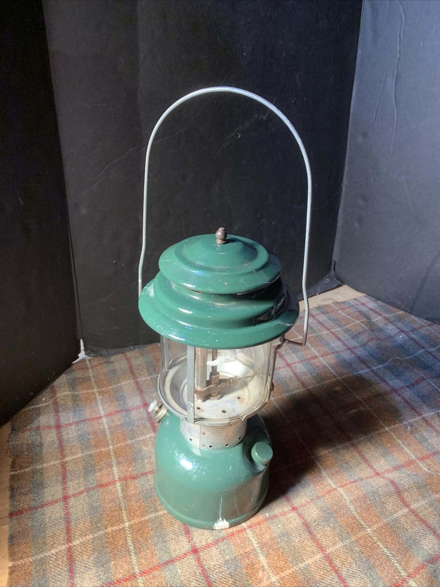 Coleman 220F Vintage Lantern Used Nice Green | eBay