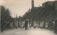 1924 UDINE 45° Veglionissimo studenti Costumi Veglione sfilata Fotografia