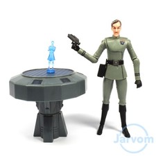 Star Wars TCW Clone Wars CW07 Admiral Yularen Loose Complete