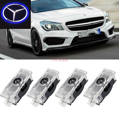 4X LED Door Light Ghost Shadow Laser Courtesy Projector For CLA C E Coupe 2-Door