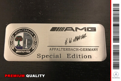 AMG Logo Emblem Aufkleber Affalterbach Mercedes Special Edition - Foto 7