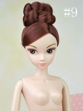 Toy Naked 12 Moveable Joints Doll Accessories For 1/6 Doll Body Head With Hair
