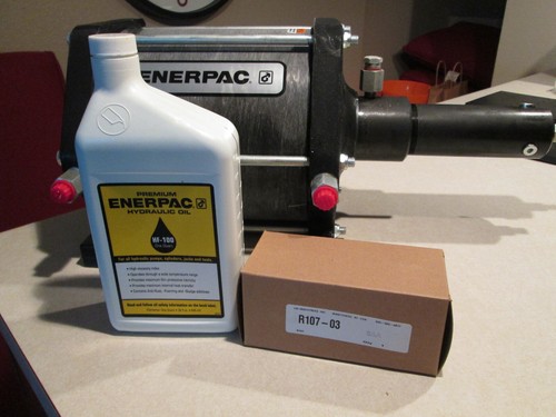 ENERPAC AHB34 AIR HYDRAULIC BOOSTER **NEW** - Picture 4 of 7
