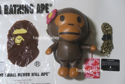 A BATHING APE Ladies' BABY LISA PLUSH DOLL SHOULDER BAG A BATHING APE Ladies' BABY LISA PLUSH DOLL SHOULDER BAG