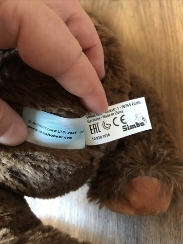 MUÑECA SIMBA MASHA Y EL OSO 25CM CON OSO DE PELUCHE 45CM NUNCA USADA - Imagen 18 de 24