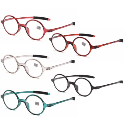 Vintage Retro Small Round Frame Reading Glasses +1.5 2.0 2.5 3.0 For Men Women