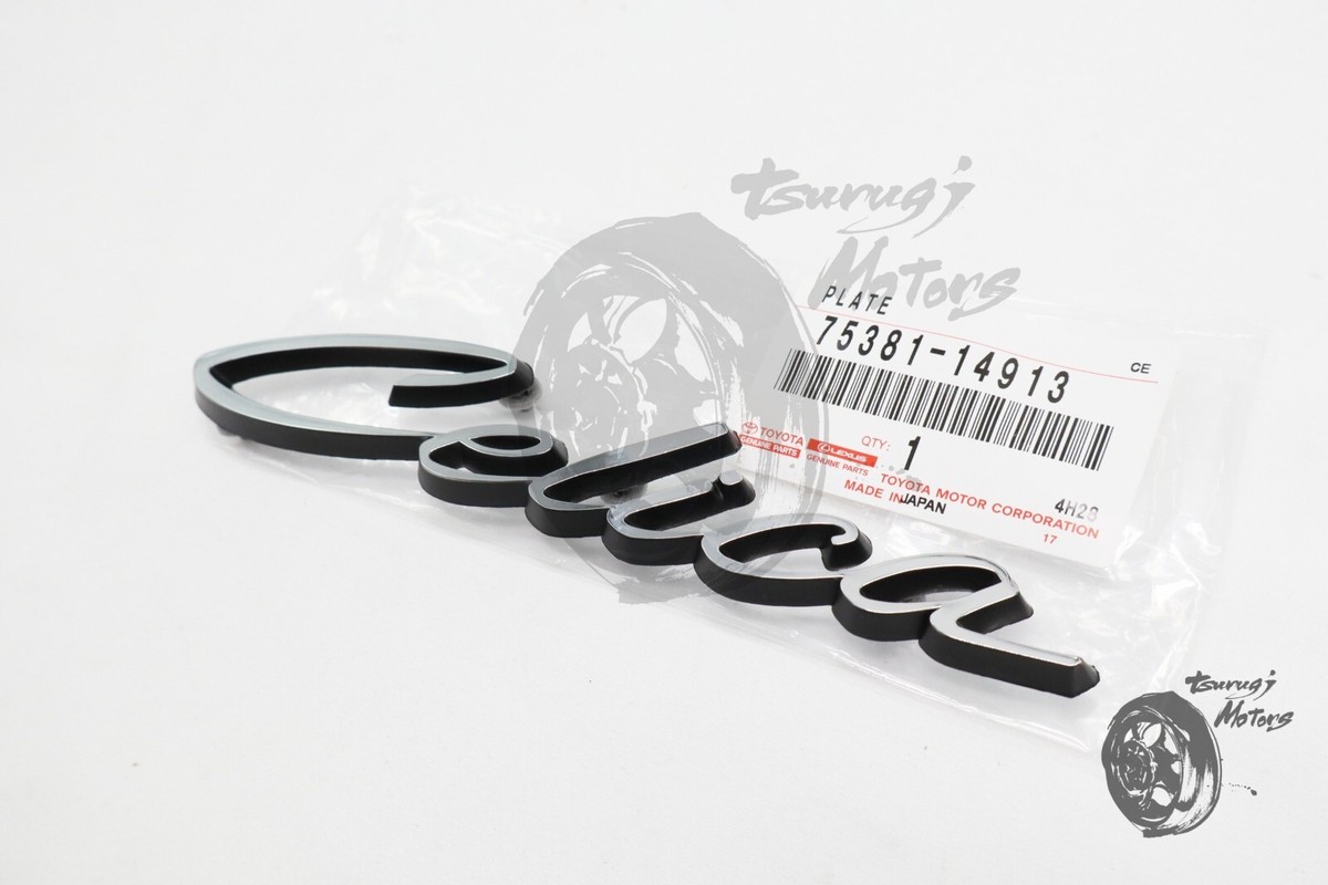 2x Genuine Toyota Celica Badge 75381-14913 for sale online | eBay UK