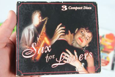 SAX FOR LOVERS BOX SET 3 DISC VARIOUS JAZZ EASY LISTENING MUSIC CD *QUICK SHIP*