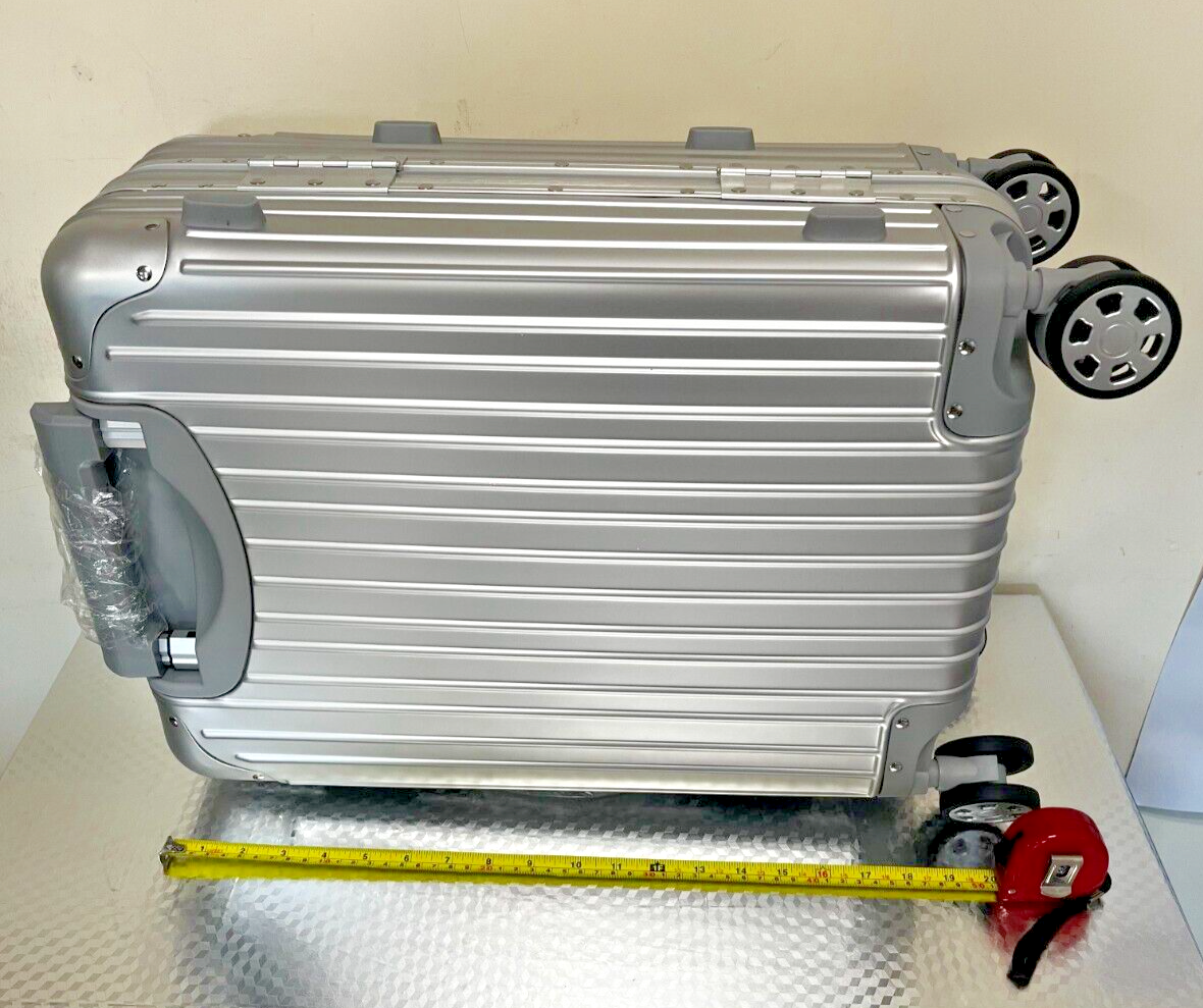 NEW Rimwa style Aluminum Carry on Luggage, 20 Inch Cabin Suitcase Hand