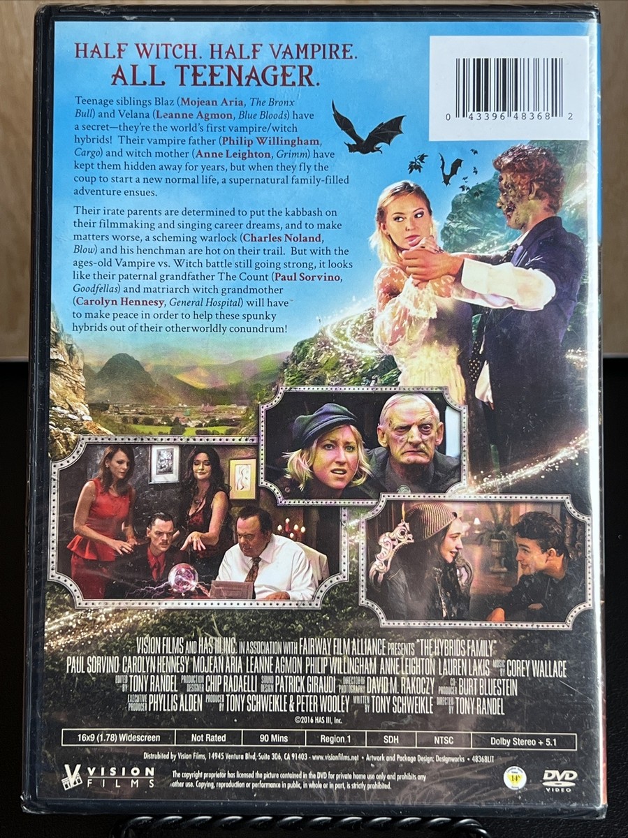 The Hybrids Family DVD, WS, 2015) Paul Sorvino, Carolyn Hennesy