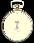 16 Size 10-K Gold Filled Main Liner Pocket Watch Hamilton Case.