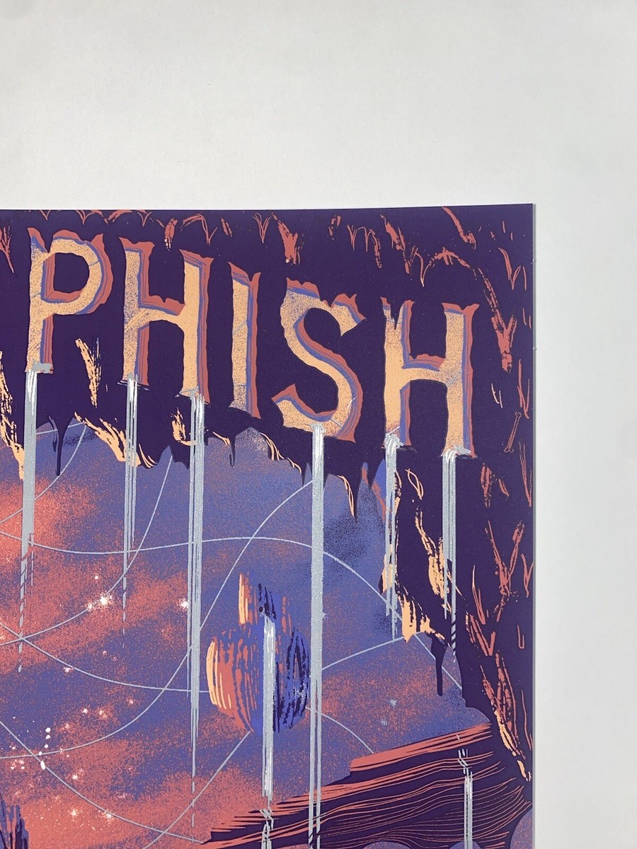 Phish Poster Set (2) Alpharetta GA 2021 Silkscreen Matching #'s X