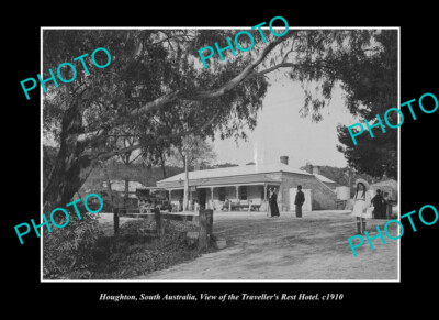 Photo Historique Houghton Australie – Équipe De Football Vers 1916 (8x6 Pouces)