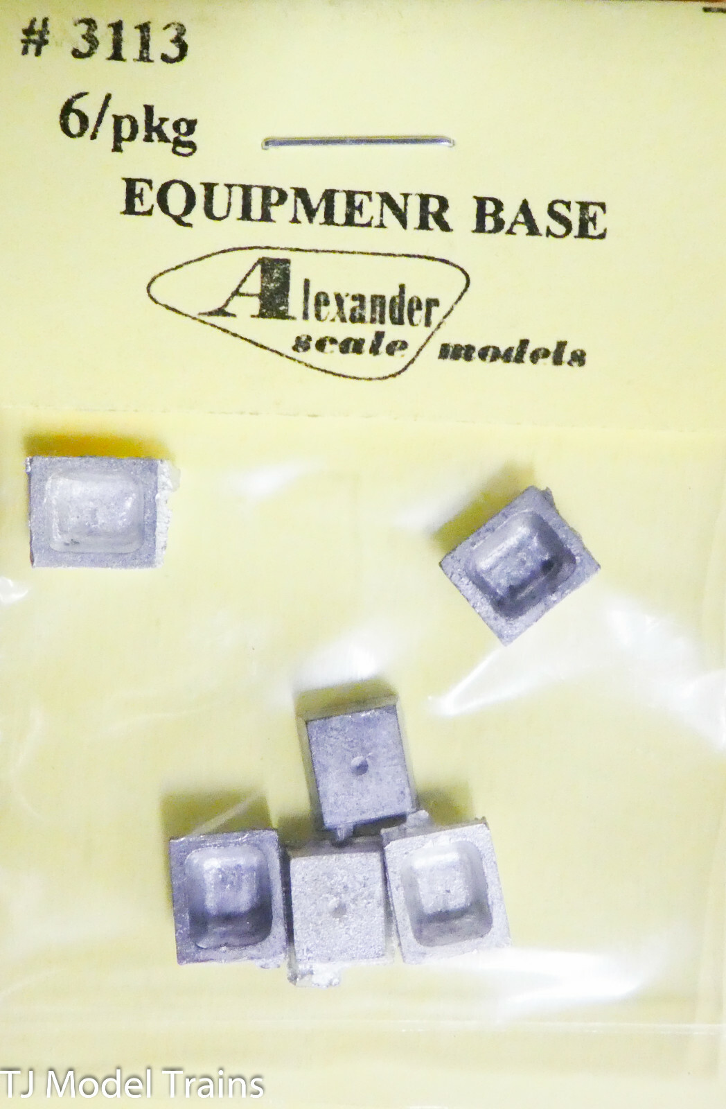 Alexander Scale Models #3113 Equipment Base (Light Cast Metal) | eBay