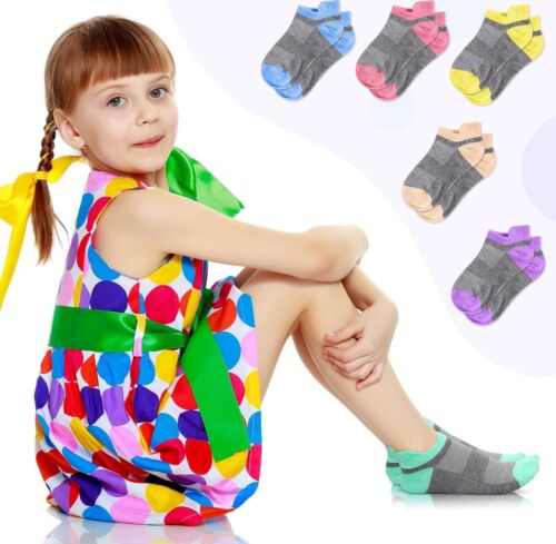 24 Pairs Girls Socks for Kids 4-7 Years Old Girls - Picture 7 of 7