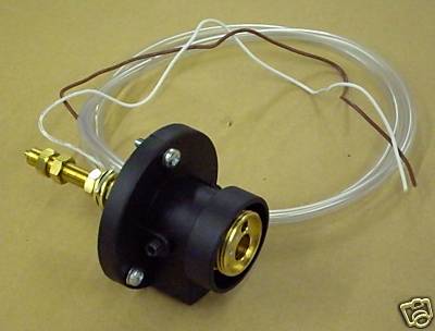 Acouto Eurotor MIG Welding Panel Socket - Brass Flange Base Adapter For Welding Torch Conversion