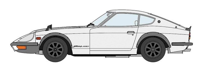 Hasegawa 20618 - 1/24 Nissan Fairlady 240 ZG, Custom Wheel - New