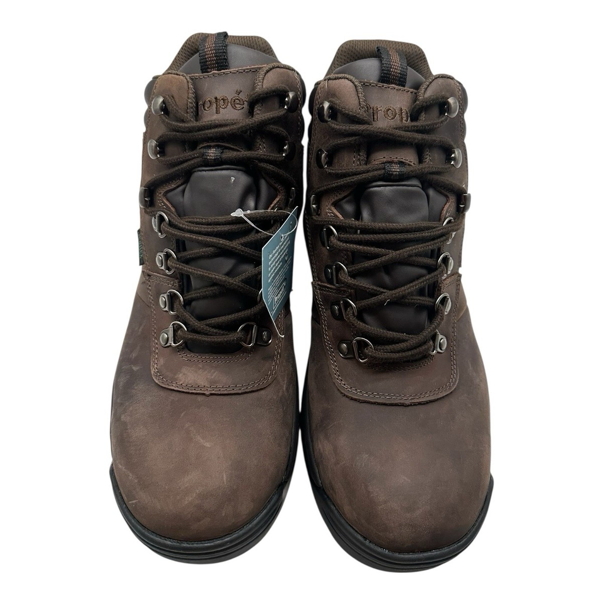 Propet Cliff Walker Brown Leather Weather Resistant Boots size 11 5E Propet Cliff Walker M3188 Waterproof Leather Hiking BOOTS  main image 3