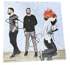 PARAMORE SIGNED 10x10 POSTER FUELED BY RAMEN HAYLEY WILLIAMS RACC TRUSTED A