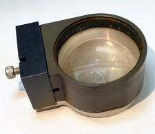 Microscope Optics Magnifier Accessory - Attachment 2" glass OD