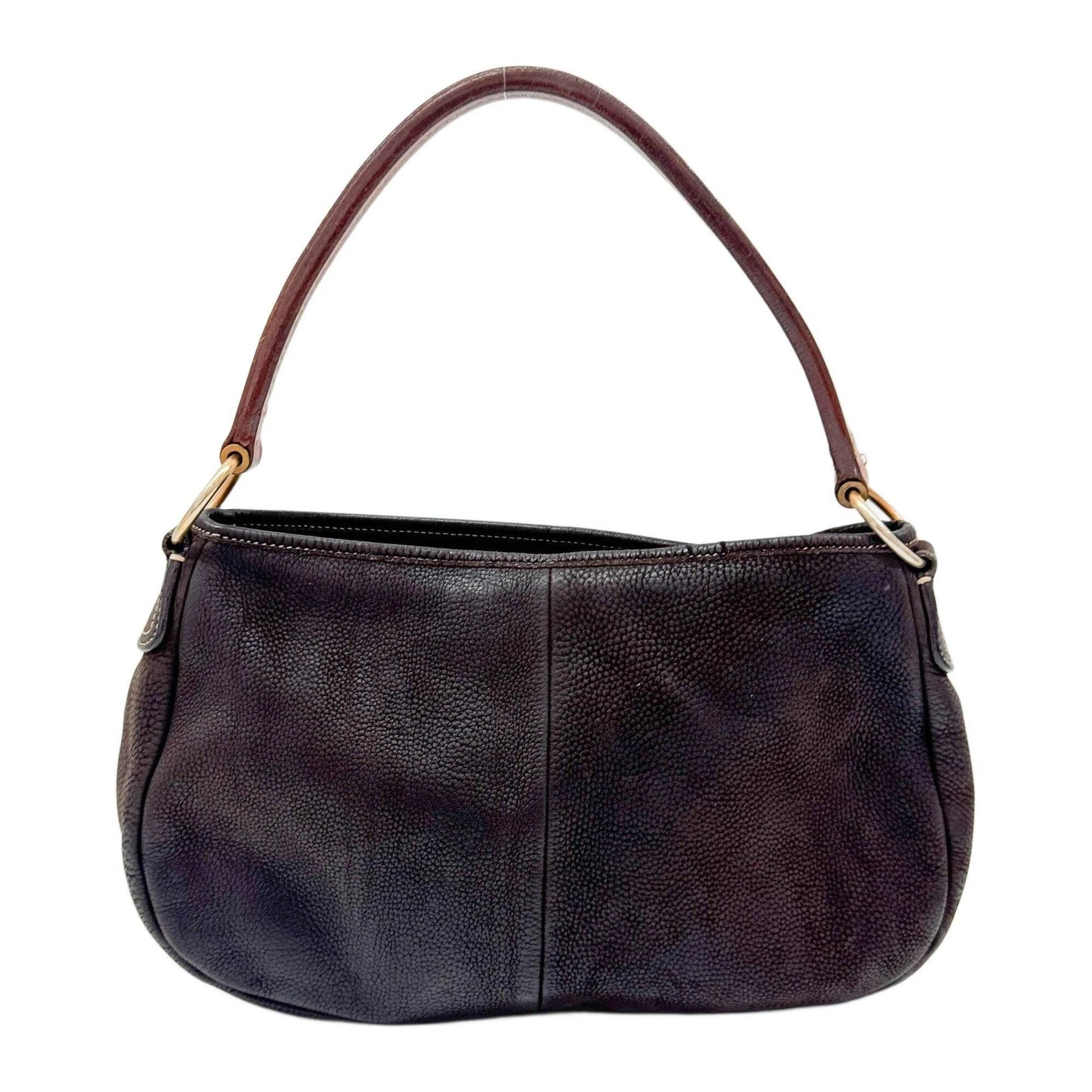 Miu Miu — MIU MIU Brown Leather Shoulder Bag