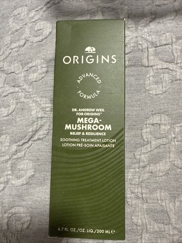 ORIGINS Mega-Mushroom Relief & Resilience Soothing Treatment Lotion 6.7oz - Picture 2 of 4