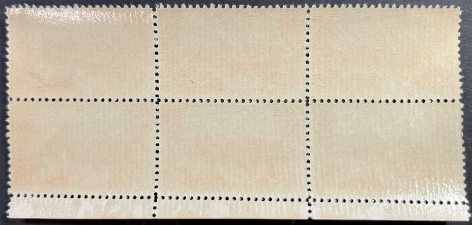 U.S. Scott #741, Lower Sheet P.B. of 6, Grand Canyon, Arizona Issue, F-VF, MNH - Image 2 of 2