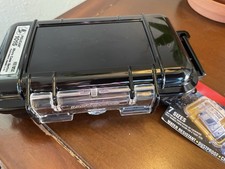 Brand NEW OEM Pelican   1015 Solid Black Micro Case