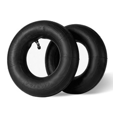 2Pc 4.10 3.50-4" Inner Tube 410/350-4 for Hand Truck/ Dolly / Snowblower Tire