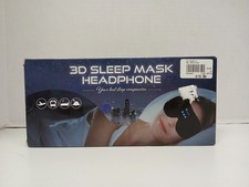 Bluetooth Sleep Mask Headphones, Black