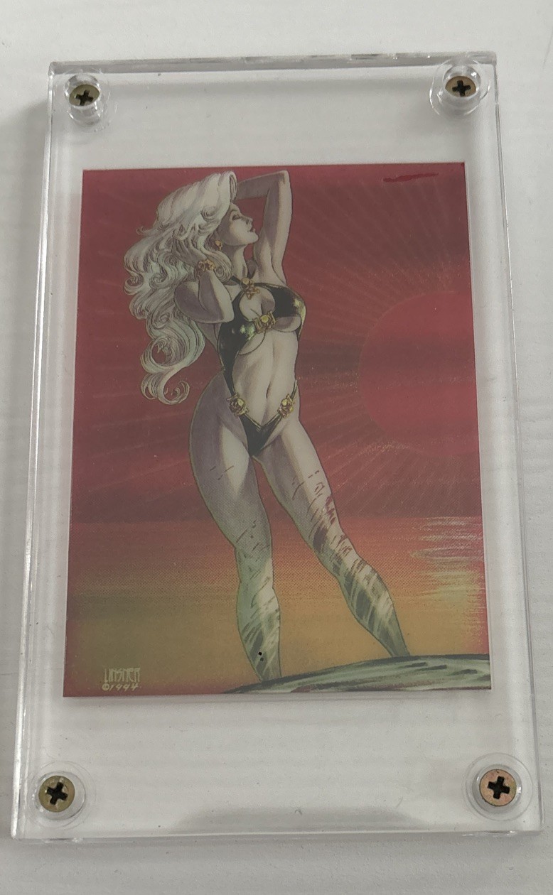 LADY DEATH Mystery Chase Acetate Krome Productions 1994 Chase Card Joe Linsner