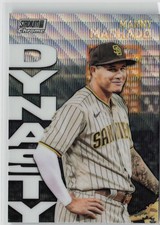 2022 Stadium Club Chrome #9A Manny Machado Dynasty and Destiny Wave Refractor
