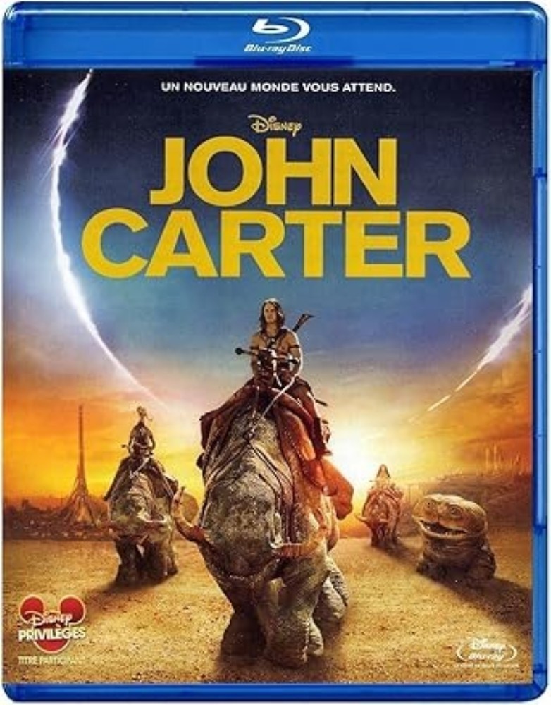 JOHN CARTER Blu-ray