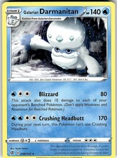 Galarian Darmanitan 048/192 Rebel Clash LP 2020 Kouki Saitou