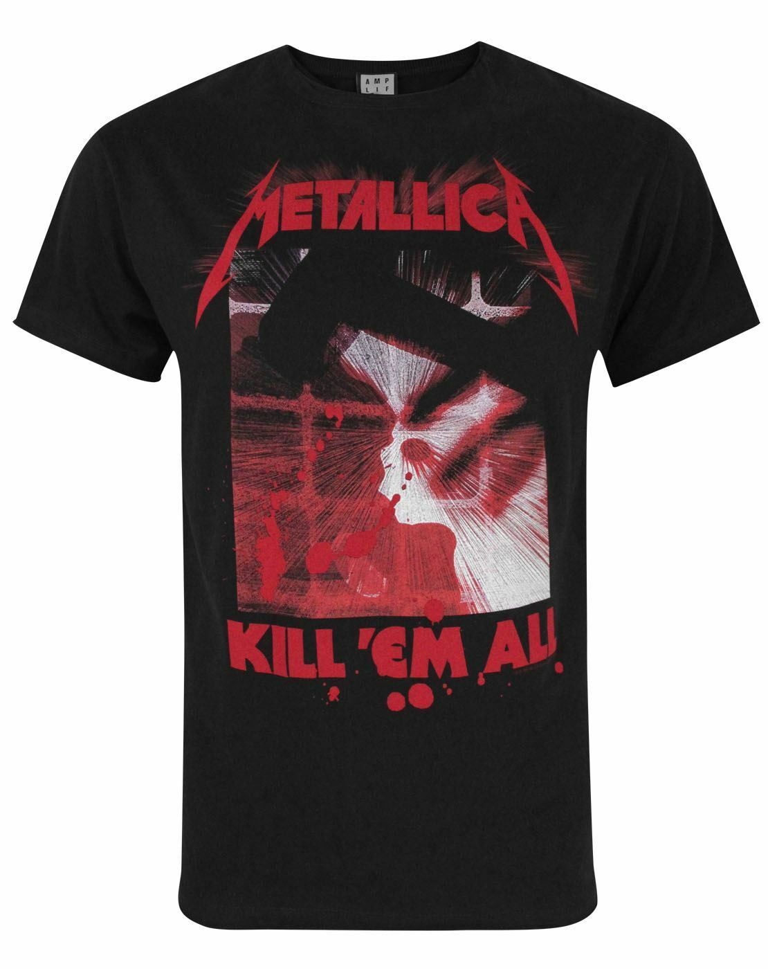 Усиленная одежда Metallica Kill Em All обложка альбома Mnner Klein Kurzrmeli 3790₽