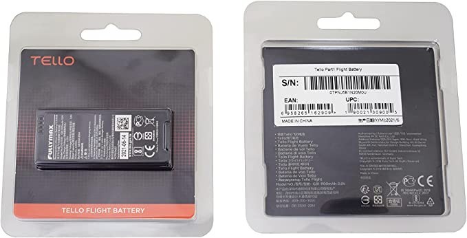 DJI Tello Quadcopter Drone Intelligent Flight Battery 3.8V 1100mAh Lipo