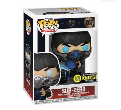 Funko Pop! Vinyl Mortal Kombat Sub-Zero Glow in the Dark Collectible Edition