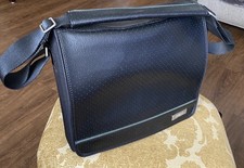 Bose Sound Dock Black PU Portable Travel Messenger Bag Strap Carry Case
