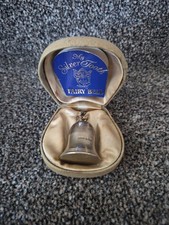 Silver Tooth Fairy Bell Sterling Silver Gift Keepsake Ornament Collectible