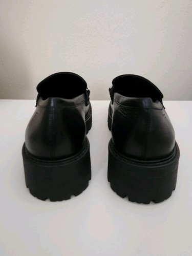 Mocasín Vagabond Shoemakers Keonva Cadena Cuero Negro Talla 11 - Imagen 8 de 12