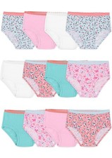 Fruit Of The Loom Toddler Girls Cotton Briefs 14 Pack Assorted 4T/5T No Tags