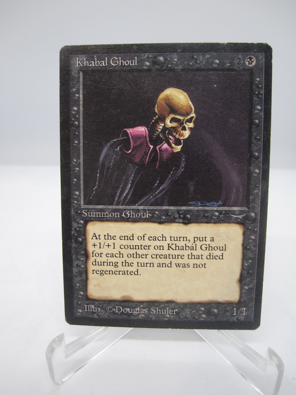 Khabal Ghoul Magic mtg Heavy Play, English Arabian Nights x1