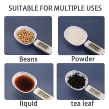 LCD Digital Measurement Weighing Kitchen Scale Electronic Coffee Measuring Spoon