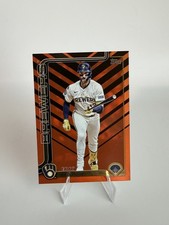 2025 Topps Update Halloween Orange and Black Foil #US30 Eric Haase