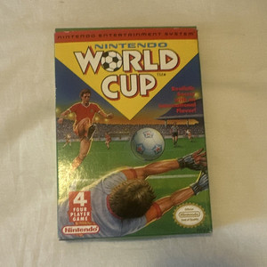 Nintendo World Cup Cartridge Case/Box Only for Nintendo NES (NES - Original)