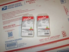 LOT OF 2 Swix Universal Snowboard Ski Wax 60G  All Conditions Glide Wax