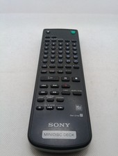 SONY RM-D7M Minidisc Deck Genuine Remote Control Tested/ Working 