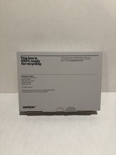 Verizon Wireless 4G LTE Network Extender ASK-SFE116 Cell Phone Signal Booster - Photo 2 sur 5